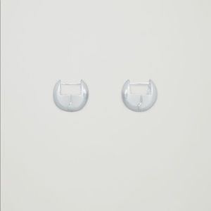COS STERLING SILVER BALL EARRINGS